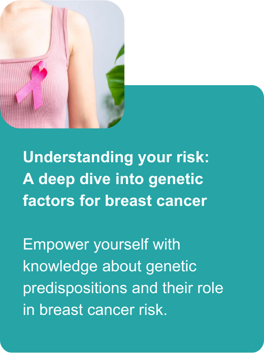 Genetic risks for breast cancer