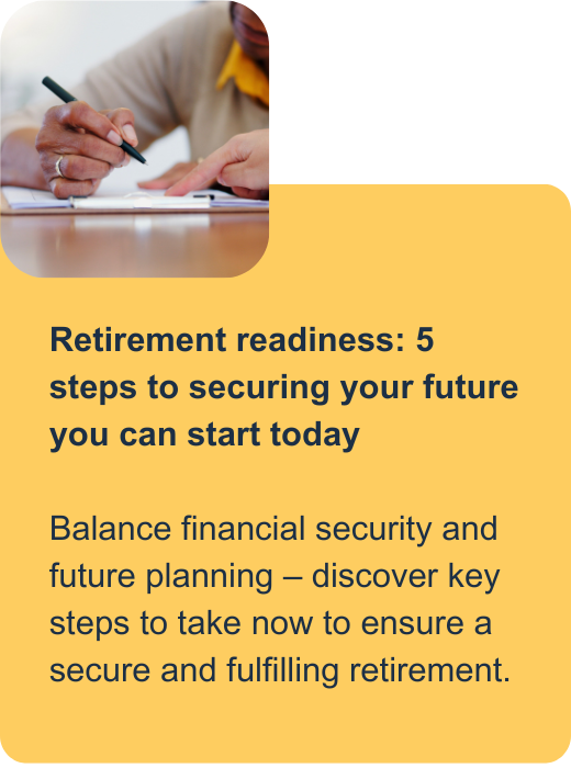 Retirement readiness: Securing your future