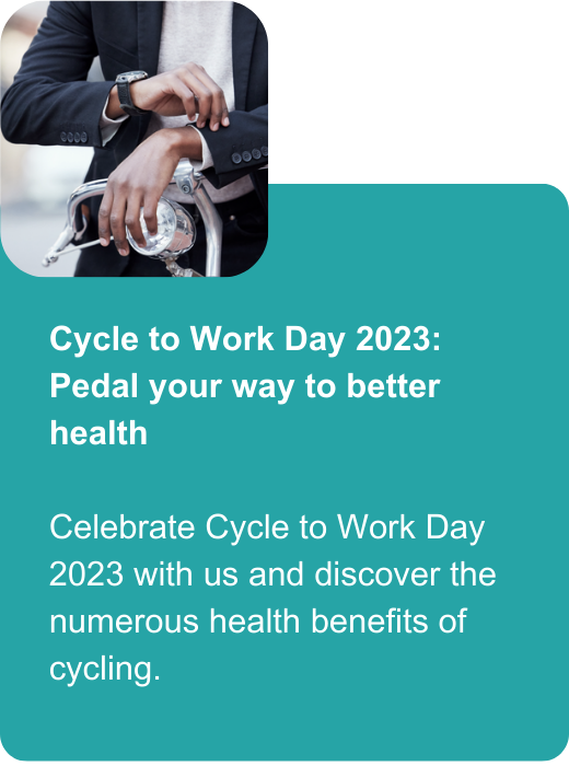 Cycle to Work Day: The benefits of cycling