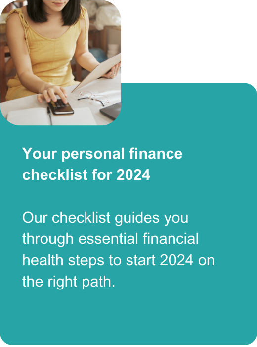 Your personal finance checklist for 2024