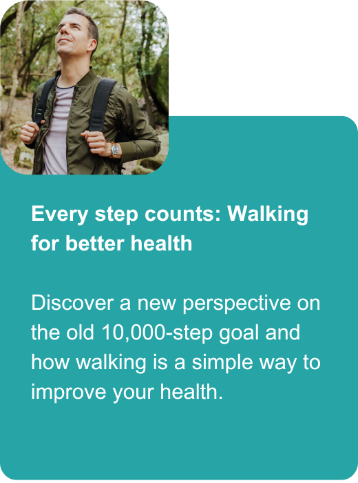 Walking for better health